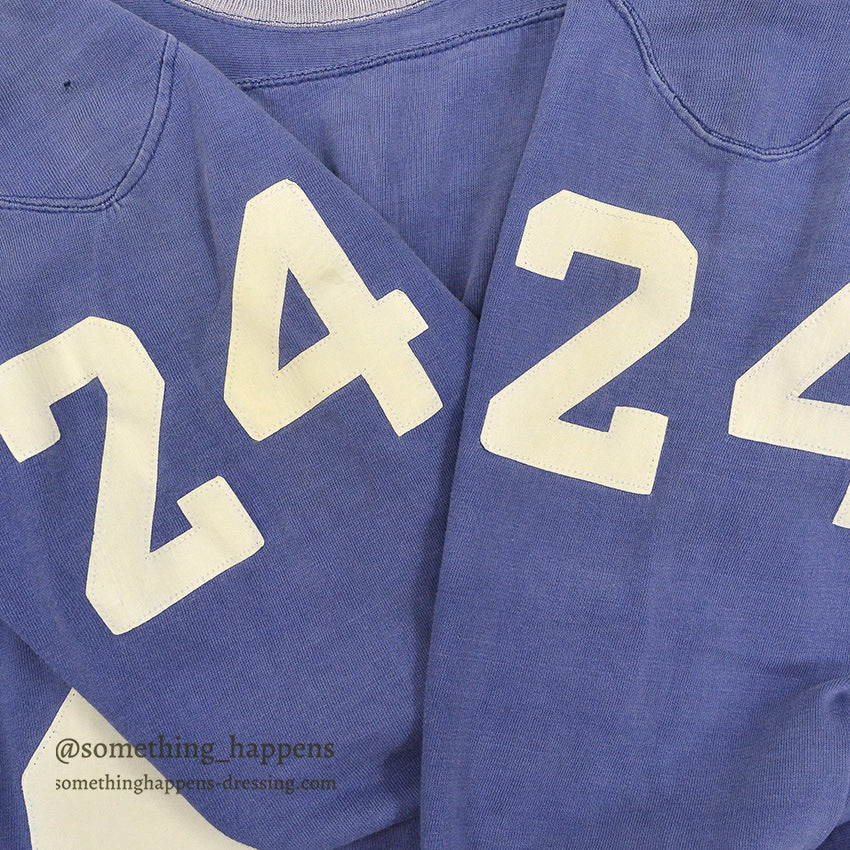 1960's CHAMPION FOOTBALL SHIRT NAVY BLUE... 42