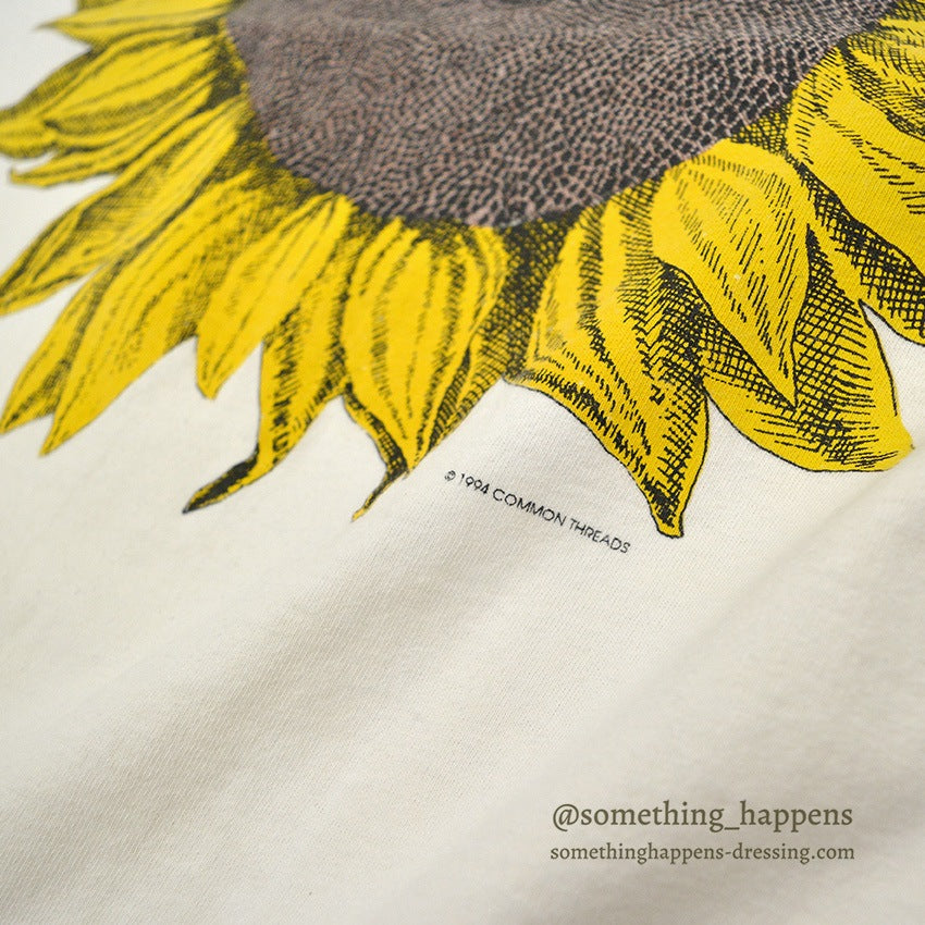 1990's ALL SPORT SUN FLOWER T-SHIRT...XL