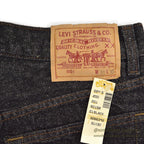 1990's DEADSTOCK Levi's 501 BLACK DENIM PANTS... W31 L30