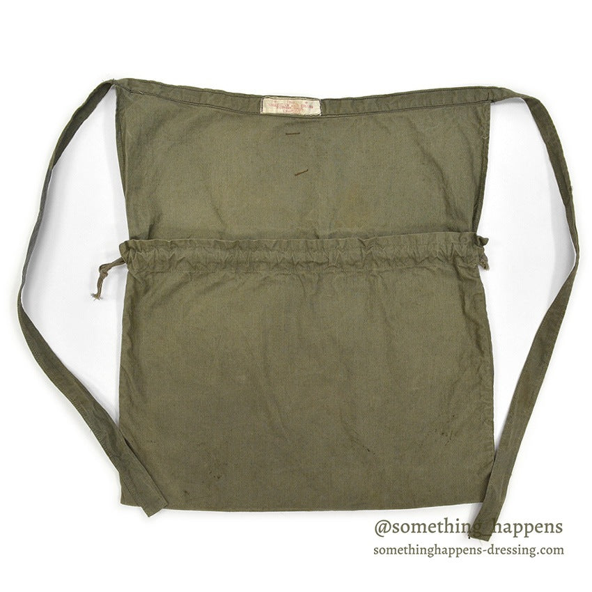 1940's AMERICAN RED CROSS WW2 POPLIN APRON DITTY BAG 1...