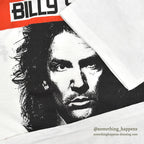 1980's BILLY SQUIER HEAR & NOW TOUR T-SHIRT...X-LARGE