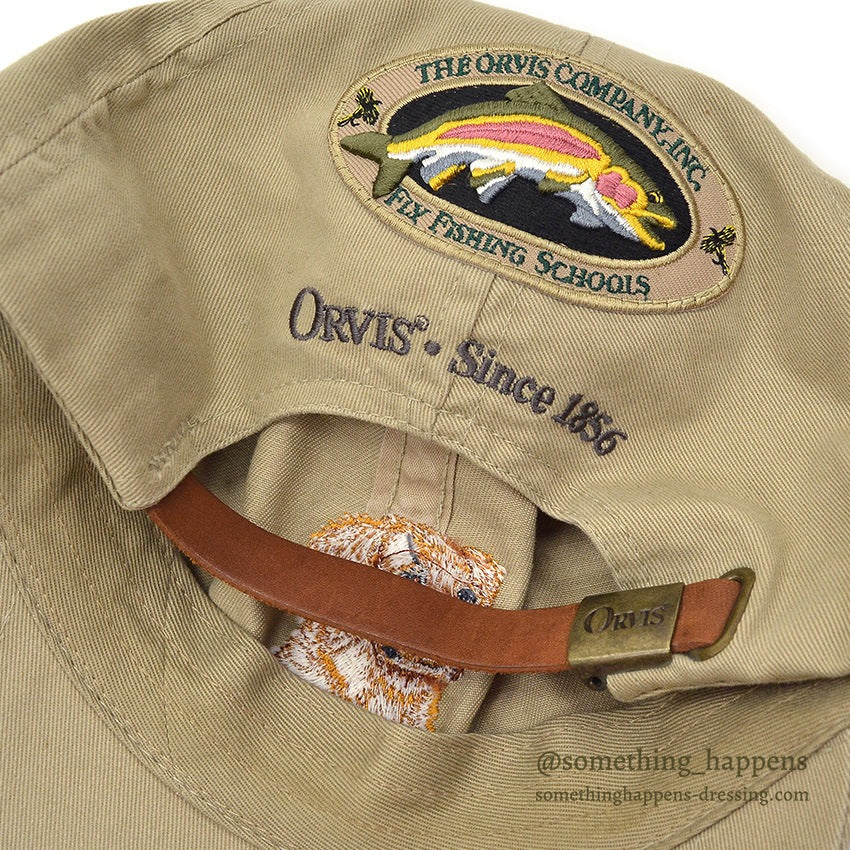 1990's ORVIS DOG EMBROIDERY FISHING CAP ...