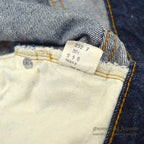 1970's Levi's 501 66 early period DENIM PANTS DARK... W32/L27
