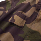 1960's CZECHOSLOVAKIA MILITARY BROWN DYED SALAMANDER PATTERN CAMO COAT...