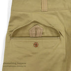 1950's DEADSTOCK U.S.ARMY SHORTS, MEN'S, COTTON, UNIFORM TWILL 2 ... W34