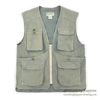 1980's BANANA REPUBLIC SAFARI & TRAVEL PACK TRAIL VEST...S