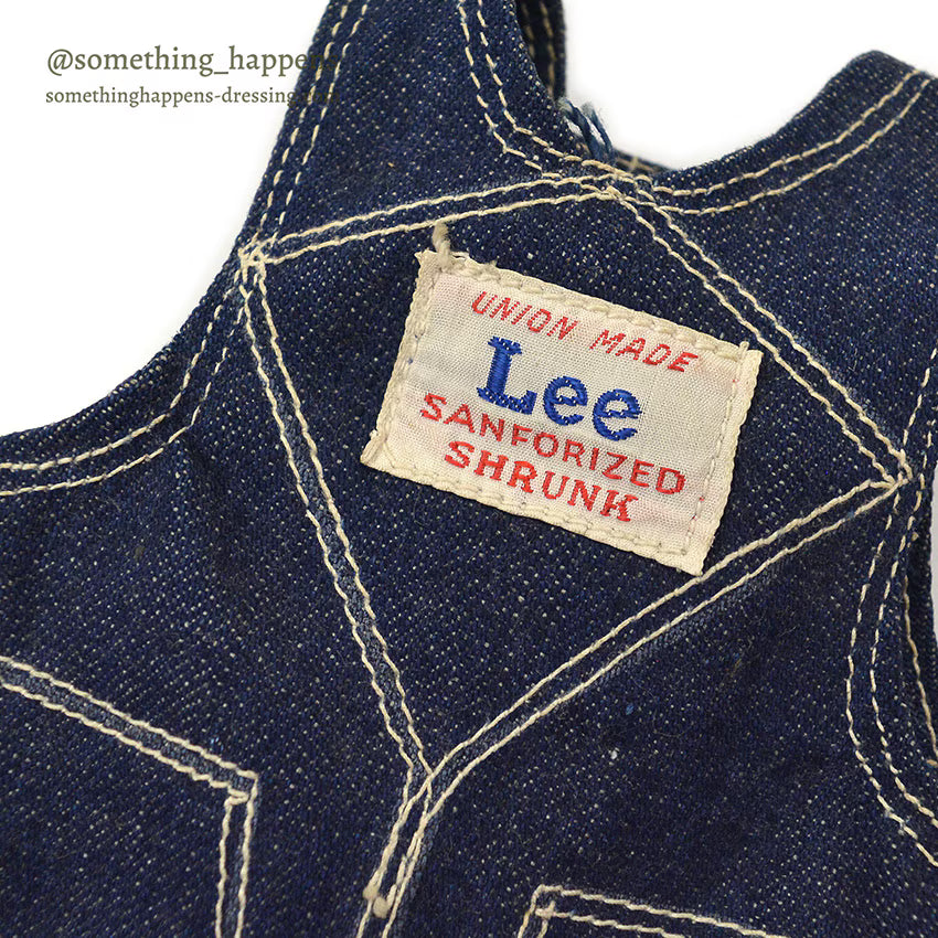 1930's Lee SALESMAN SAMPLE DENIM OVERALL...