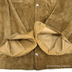 1960's~ SUPERIOR SUEDE LEATHER JACKET BROWN...