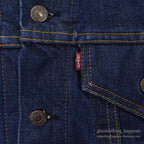 1970's Levi's 70505-0217 small-e DENIM JACKET ONE WASH... 46