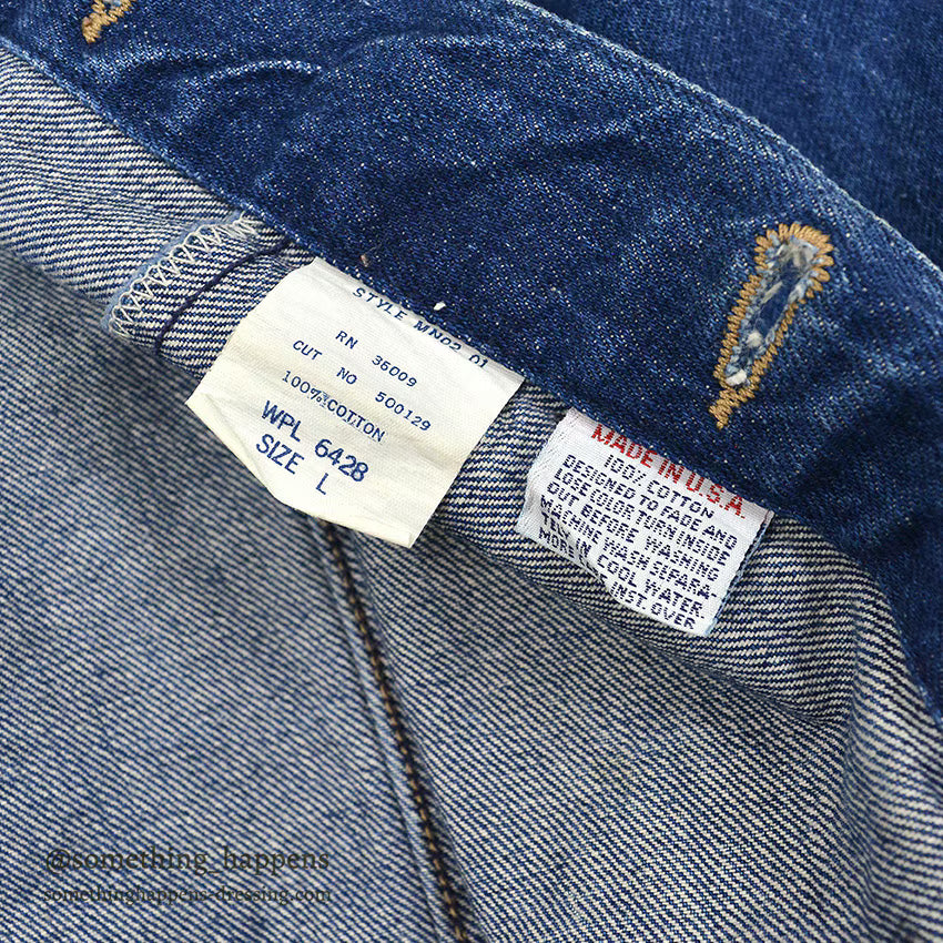 1980's CALVIN KLAIN DESIGNED DENIM JACKET... L