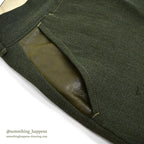 1950's LLBEAN UNUSUAL HUNTING PANTS OLIVE DRAB... W33/L28