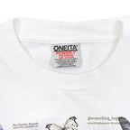 1990's ONEITA BUTTERFLY & MOTH T-SHIRT... LARGE