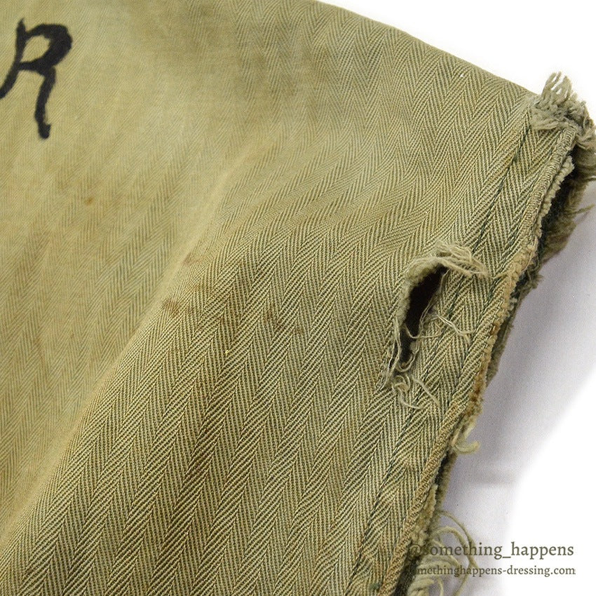 1940's~ U.S.M.C. P-41 MEMORABILIA HAND DROWING HBT UTILITY COAT CUT OFF ...