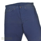 1980's DEADSTOCK Levi's 505-1017 BLUE COTTON TWILL PANTS  ... W36/L32