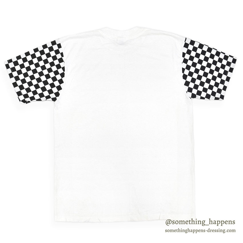 1990's DEADSTOCK LA CHECKER BOARD T-SHIRT... LARGE