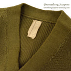 1940's U.S.A.A.F. TYPE A-1 WOOL SWEATER ... Fits like L