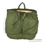 1970's USAF BAG, FLYER'S HELMET PILE LINING...