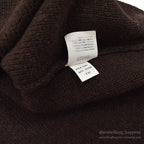 PATAGONIA BROWN LAMBSWOOL SWEATER ... L