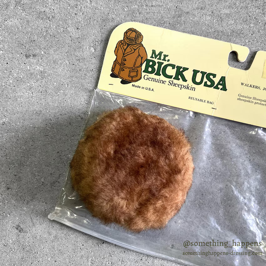 1990's DEADSTOCK BICK USA SHEEPSKIN SHEARLING EAR MUFF...