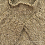 ABERCROMBIE & FITCH RED CROSS WOOL SWEATER LIGHT BROWN ... XL