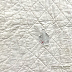 REDWORK HAND EMBROIDERY BABY QUILT... 120cm/107cm