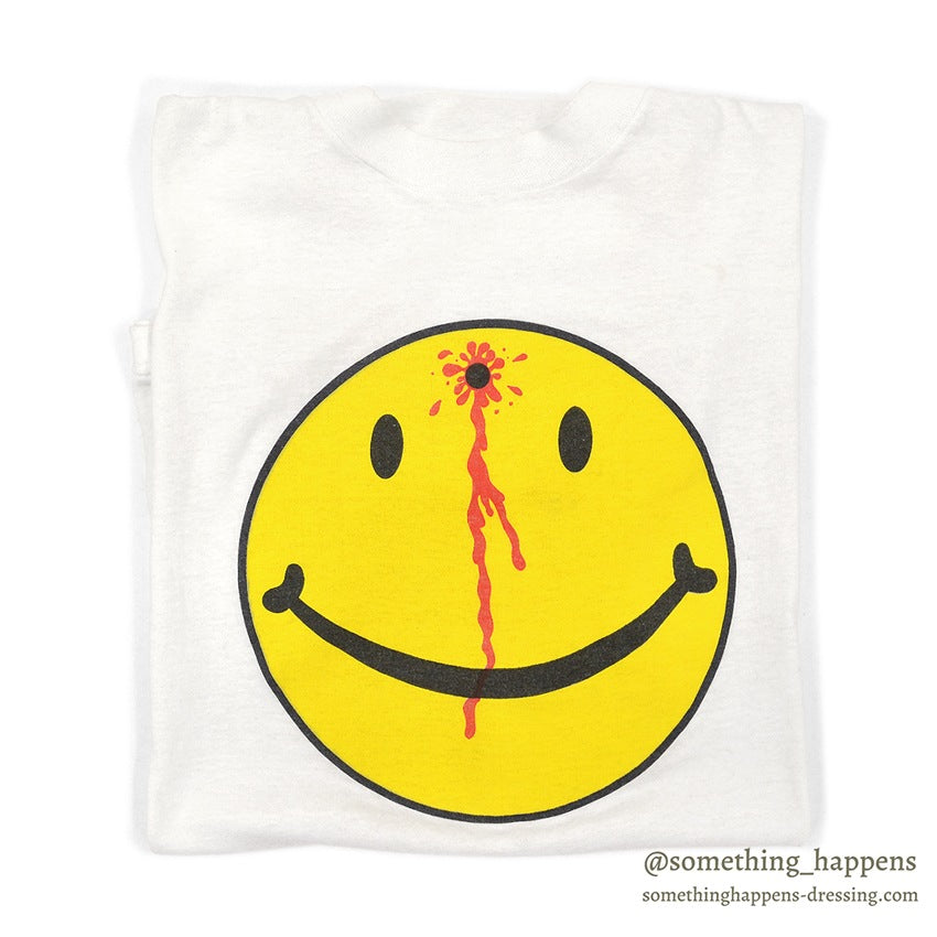 1990's SCREEN STARS HEAD SHOT SMILEY FACE T-SHIRT ... XL