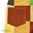 ~1970's TALBOTS PATCHWORK CORDUROY PANTS ... W36/L30
