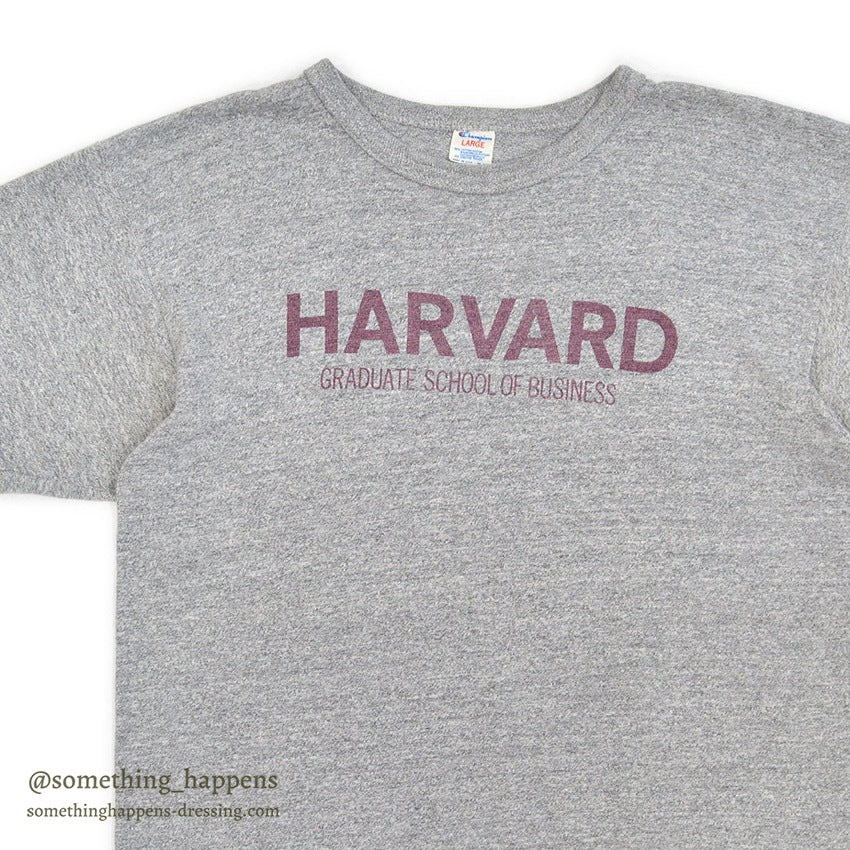 1980's CHAMPION HARVARD GRADUATE SCHOOL OF BUSINESS T-SHIRT...L