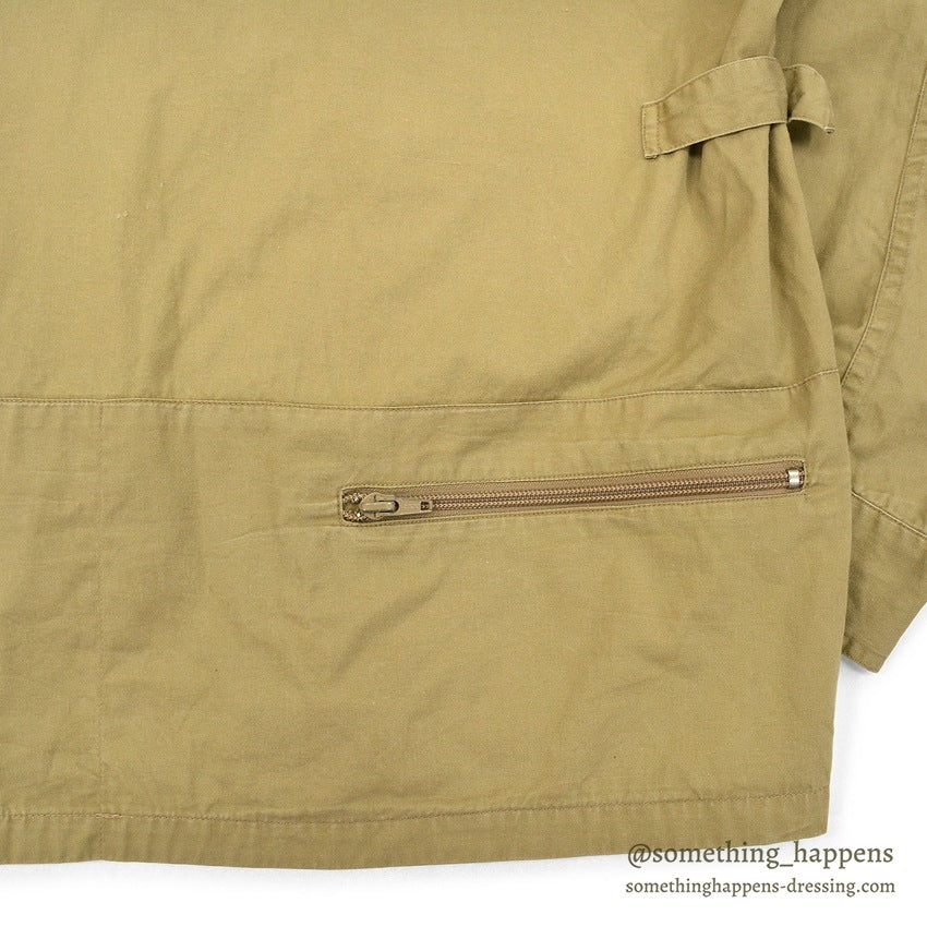 1980's~ LLBEAN COTTON POPLIN SAFARI JACKET...