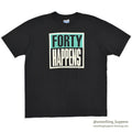 1980's~ HANES FORTY HAPPENS T-SHIRT...XL