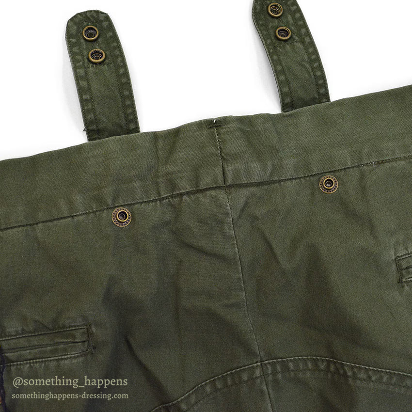 1990's WILLIS & GEIGER BUSH POPLIN SHORTS OLIVE ... W34