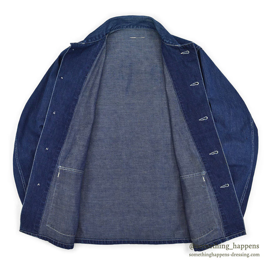 1940's U.S.ARMY WW2 DENIM COVERALL PW STENCIL ...