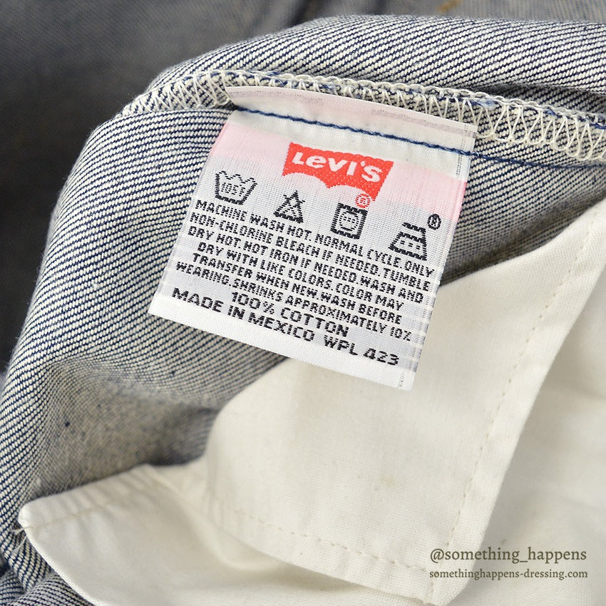 2000's DEADSTOCK Levi's 501 DENIM PANTS MEXICO 2... W33/L30