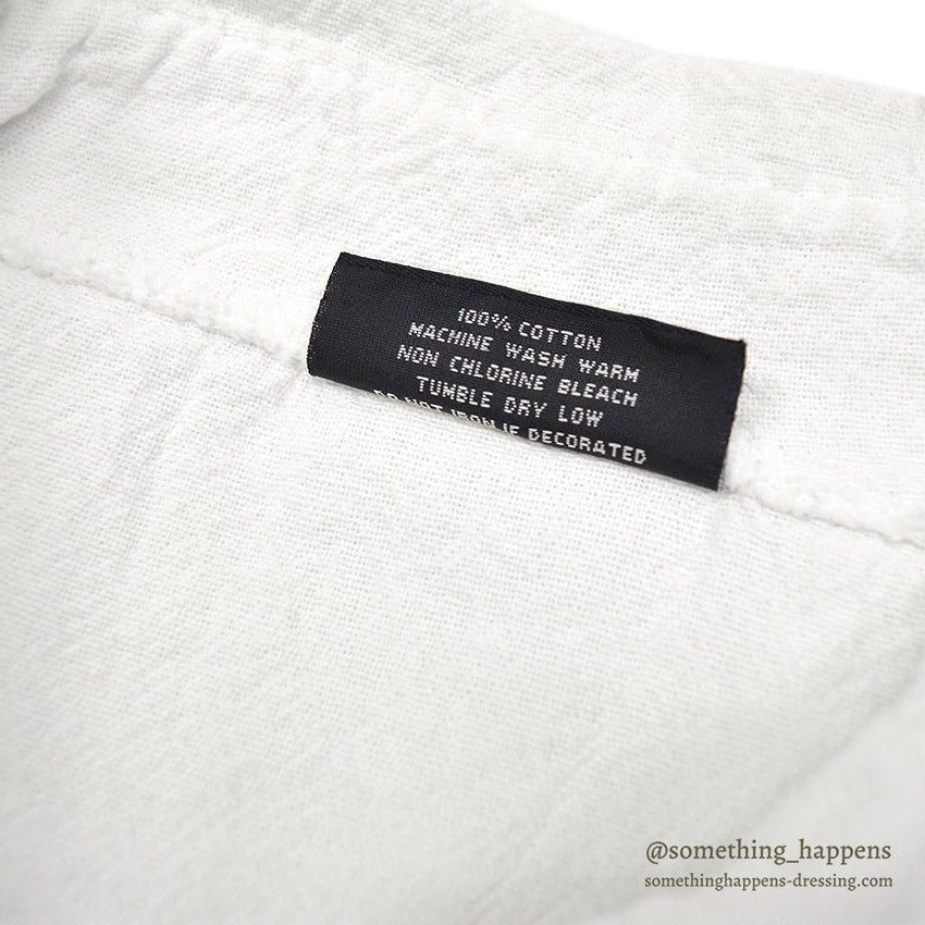 1990's COOL SPORTSWEAR WHITE COTTON S/S SHIRT ... XL