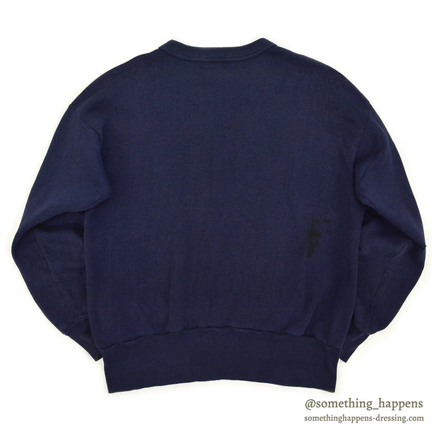 1950's~ HEALTHKNIT DARK NAVY BLANK SWEAT SHIRT... 42