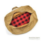 1940's~ CUMBERLAND MASLAND MADE CANVAS GAME BAG