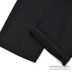 1980's Lee 200 STRIPE BLACK COTTON PANTS... W33/L27