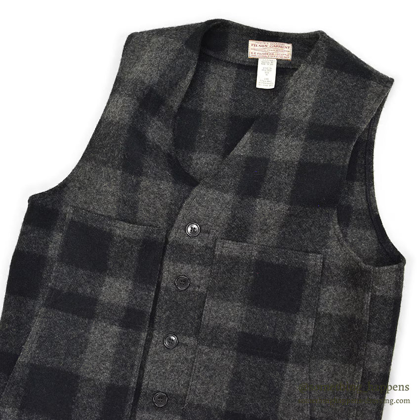 1990's FILSON MACKINAW WOOL VEST...40