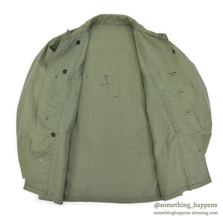 1940's U.S.ARMY WW2 M-43 HBT JACKET / STENCIL ON THE BACK ...