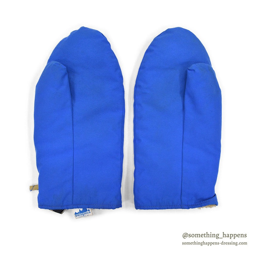 1980's PATAGONIA SHELLED PILE MITTENS ... L