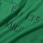 1980's USNAVY LIFE PRESERVER VEST MARK1 T GREEN / STENCIL ... L