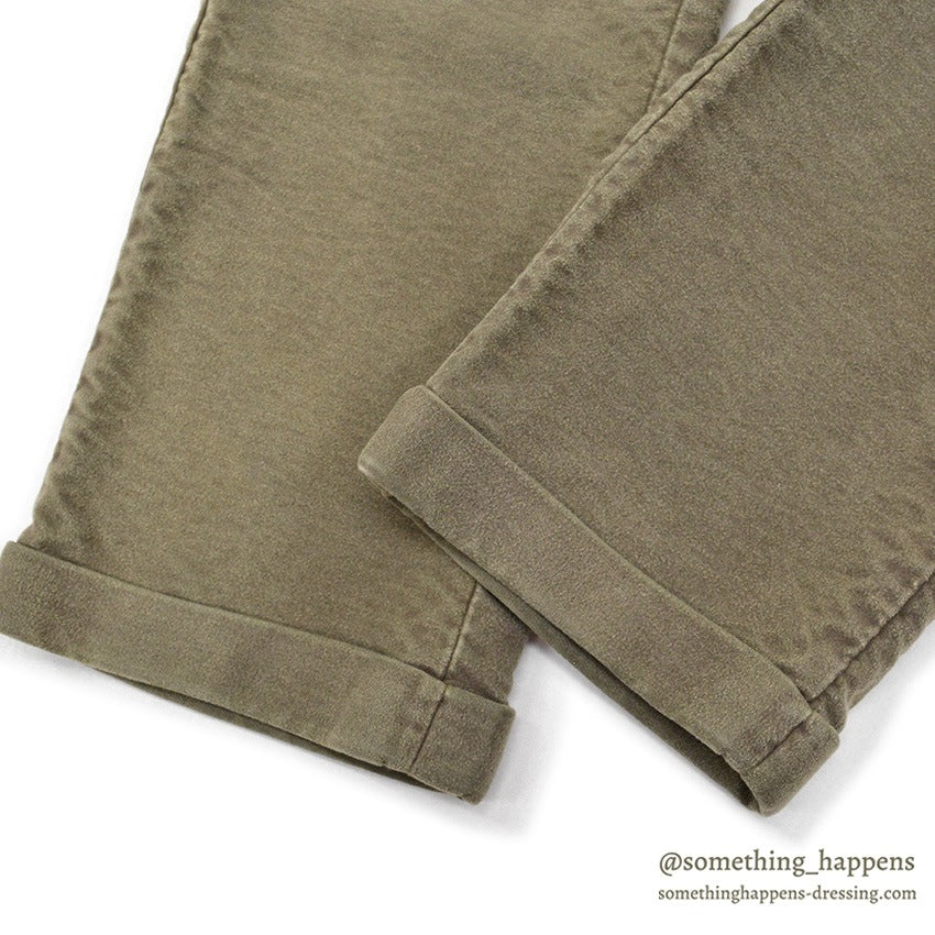 1980's ORVIS MOLESKIN WORK PANTS...W34/L29