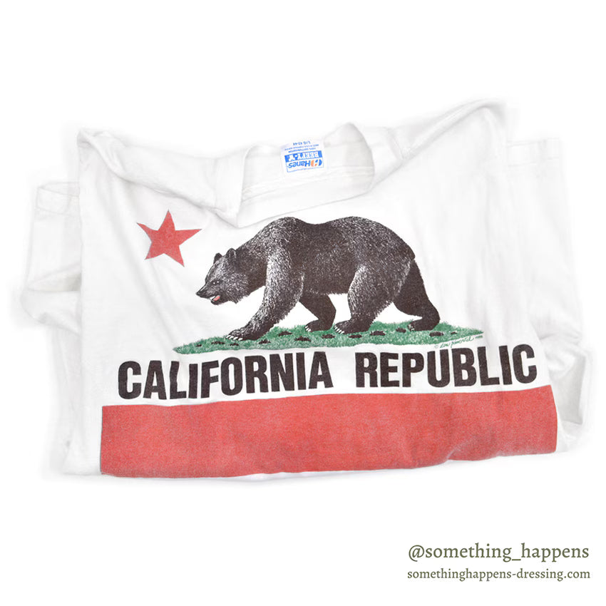 1980's HANES CALIFORNIA REPUBLIC T-SHIRT...L