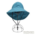 1980's BECAUSE IT'S THERE RAIN HAT ...