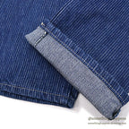 1980's Lee 203 STRIPE DENIM PANTS / TRIM FIT ... W34/L36