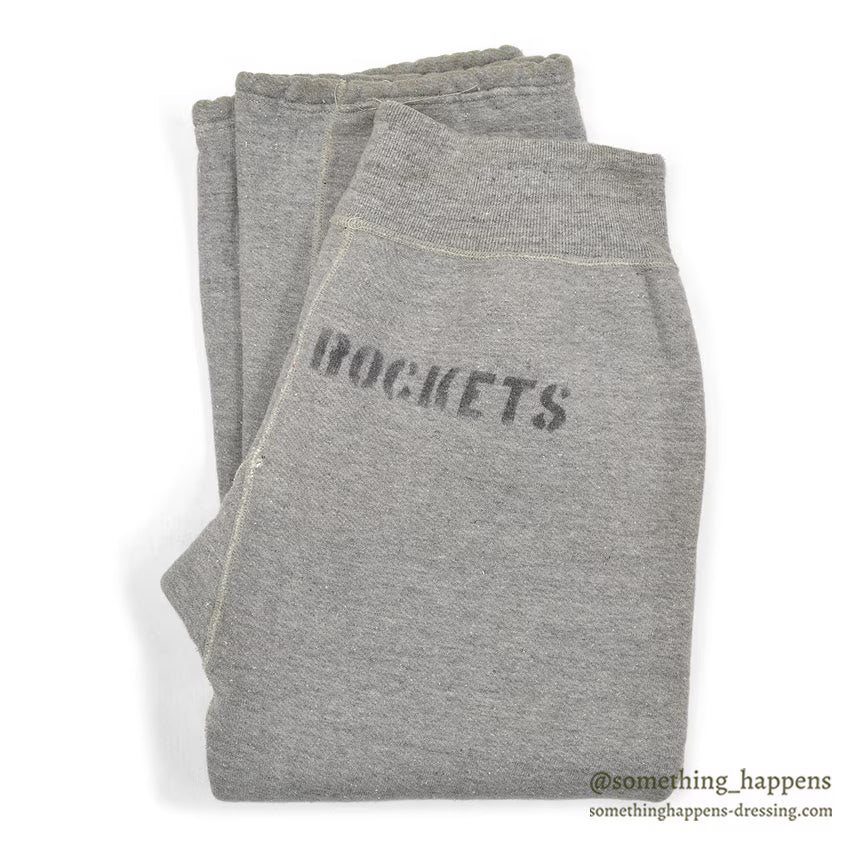1940's CHICAGO ROCKETS STENCIL SWEAT PANTS / SHORT LENGTH ...