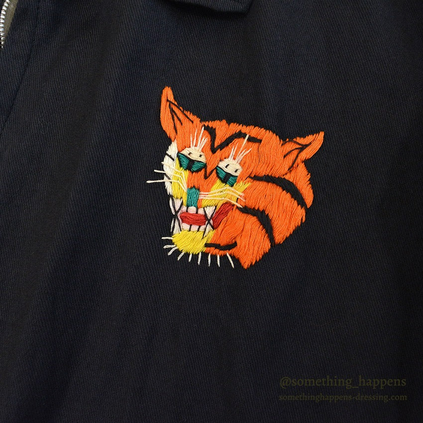 1960s VIETNAM SOUVENIR JACKET (Vietnamese style jacket) 67-68...