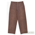 1960's OLD OVERDYED COTTON WORK PANTS... W32/L31