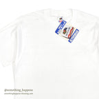 1990's FRUIT OF THE LOOM WHITE BLANK T-SHIRT ... L