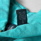 1990's POLO RALPH LAUREN LINEN/SILK S/S SHIRT ... M